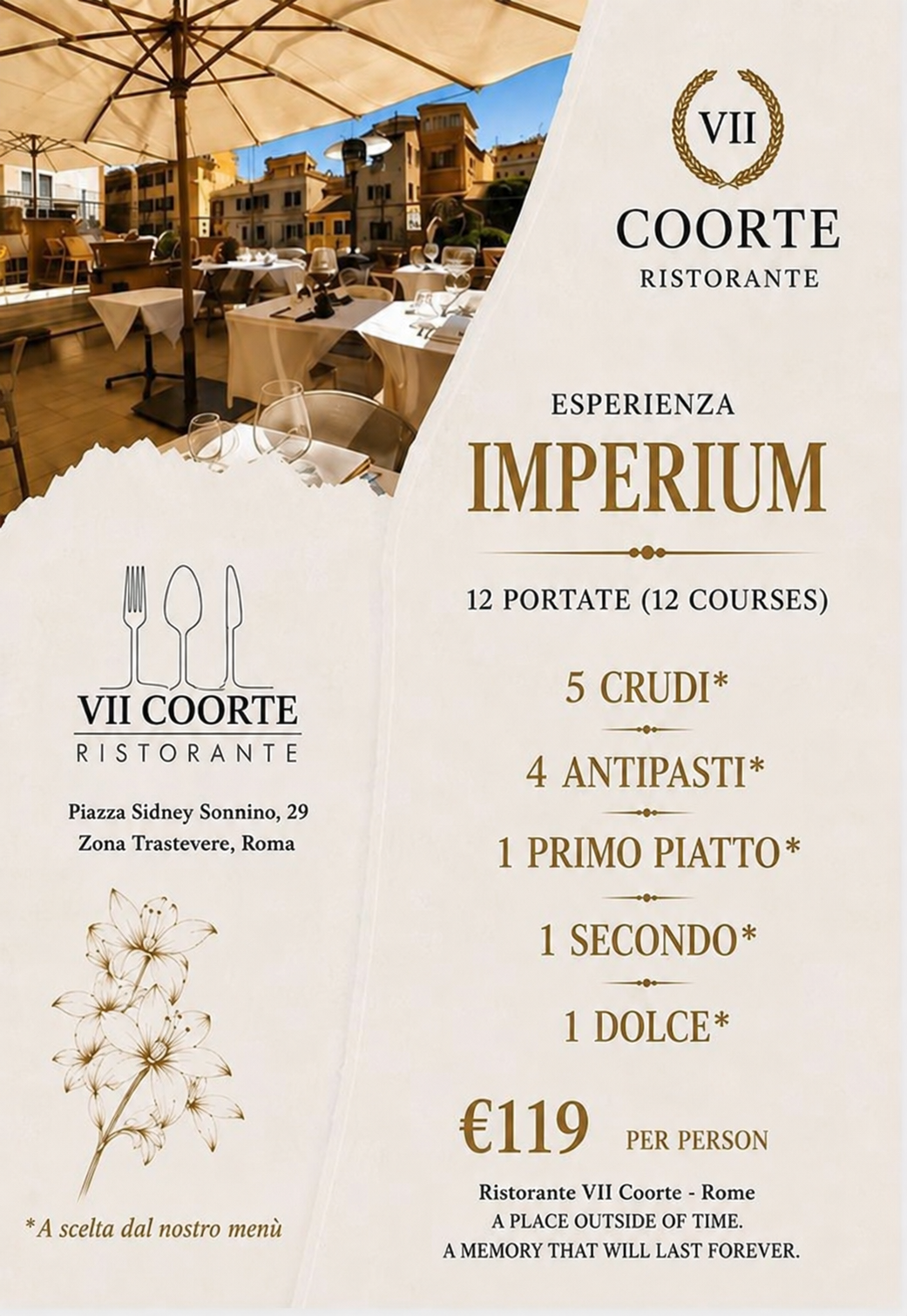 4. La Magia di Trastevere – Esperienza "IMPERIUM"